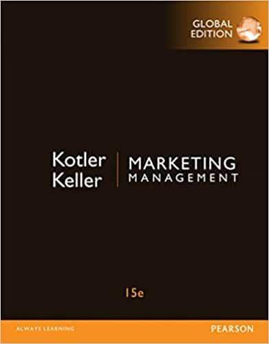 Marketing Management (15th Global Edition) – Kotler/Keller