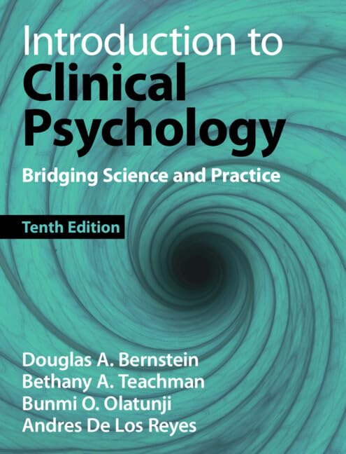 Introduction to Clinical Psychology 10th Edition