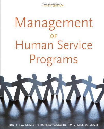Management of Human Service Programs 5th Edition