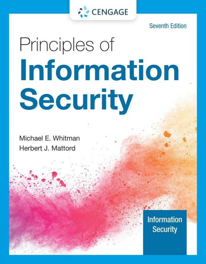 Principles of Information Security (7th Edition)