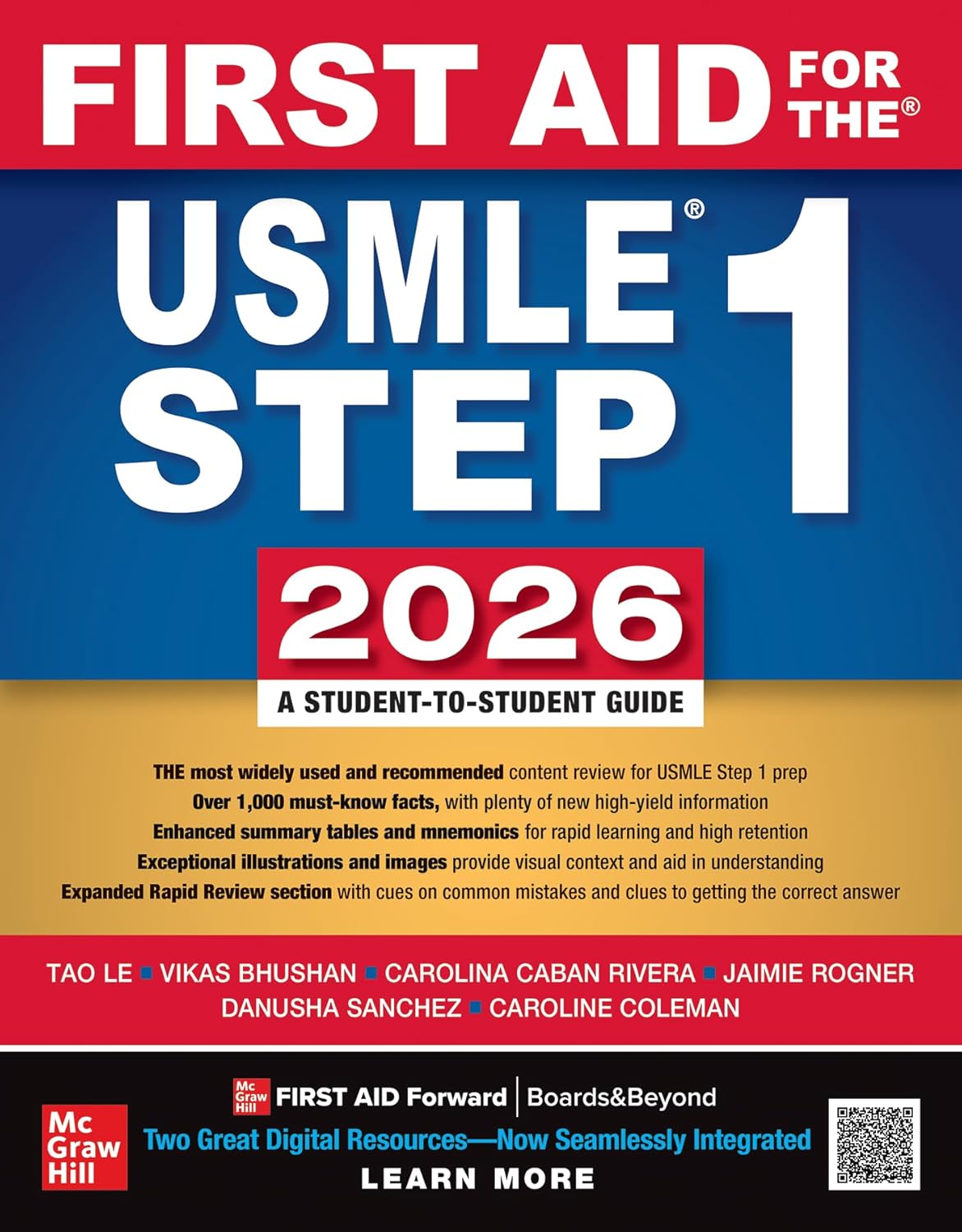 First Aid for the USMLE Step 1 2026 36th Edition