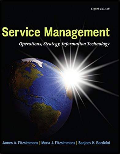 Service Management: Operations, Strategy, Information Technology (8th Edition)