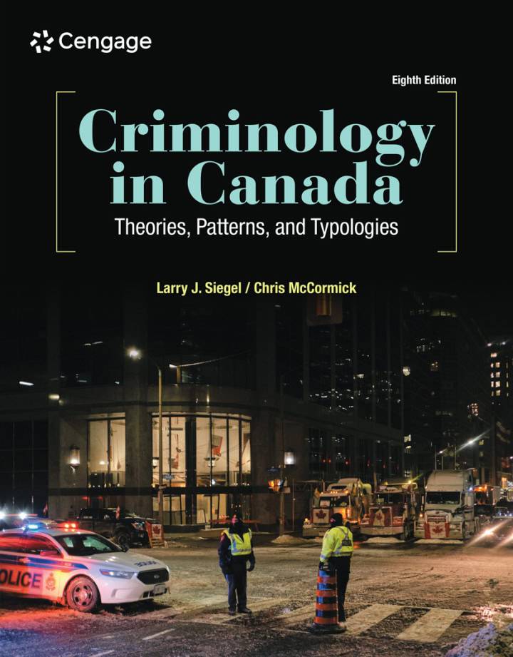 Criminology in Canada (8th Edition)