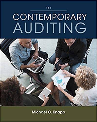 Contemporary Auditing (11th Edition)