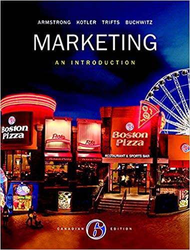 Marketing: An Introduction (6th Canadtian Edition)