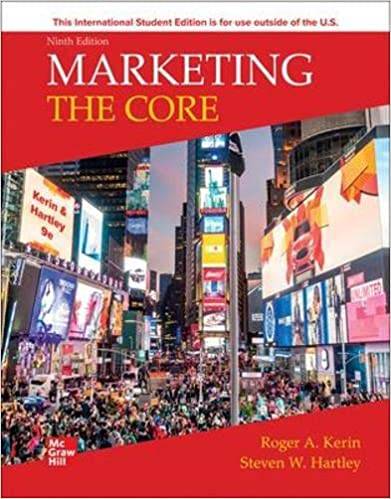 Marketing: The Core (9th International Edition)