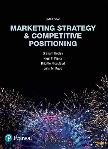 Marketing Strategy and Competitive Positioning (6th Edition)