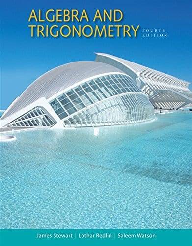 Algebra and Trigonometry (4th edition) – MindTap Course List